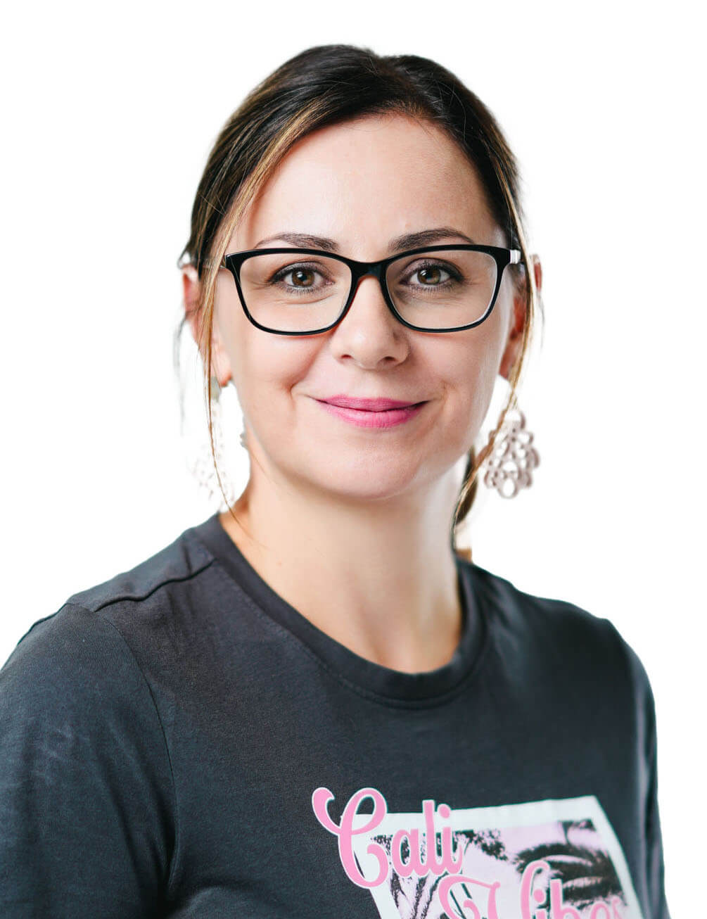 Gertrude Lang lächelt in die Kamera